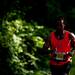 A runner goes through Nichols Aboretum during the Ann Arbor Marathon on Sunday, June 9. Daniel Brenner I AnnArbor.com